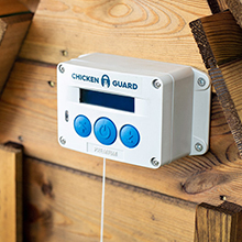 Automatic chicken pop door