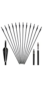 black carbon arrows