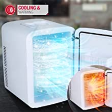 warming and cooling mini fridge