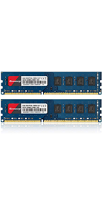 16GB Kit (2X8GB) DDR3L/DDR3 1600MHz Udimm Ram