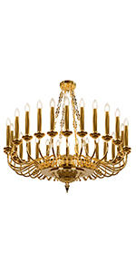 30 head chandelier