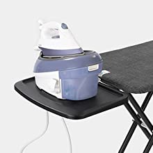 brabantia ironing board c solid steam unit holder extra large metal