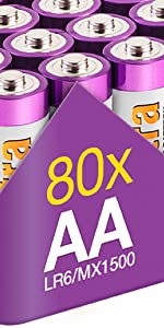 80 aa batteries
