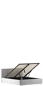 Veronica King Size Ottoman Bed