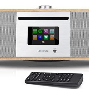 FM Radio WIFI Spotify Connect Wireless Bluetooth 35W Stereo Sound