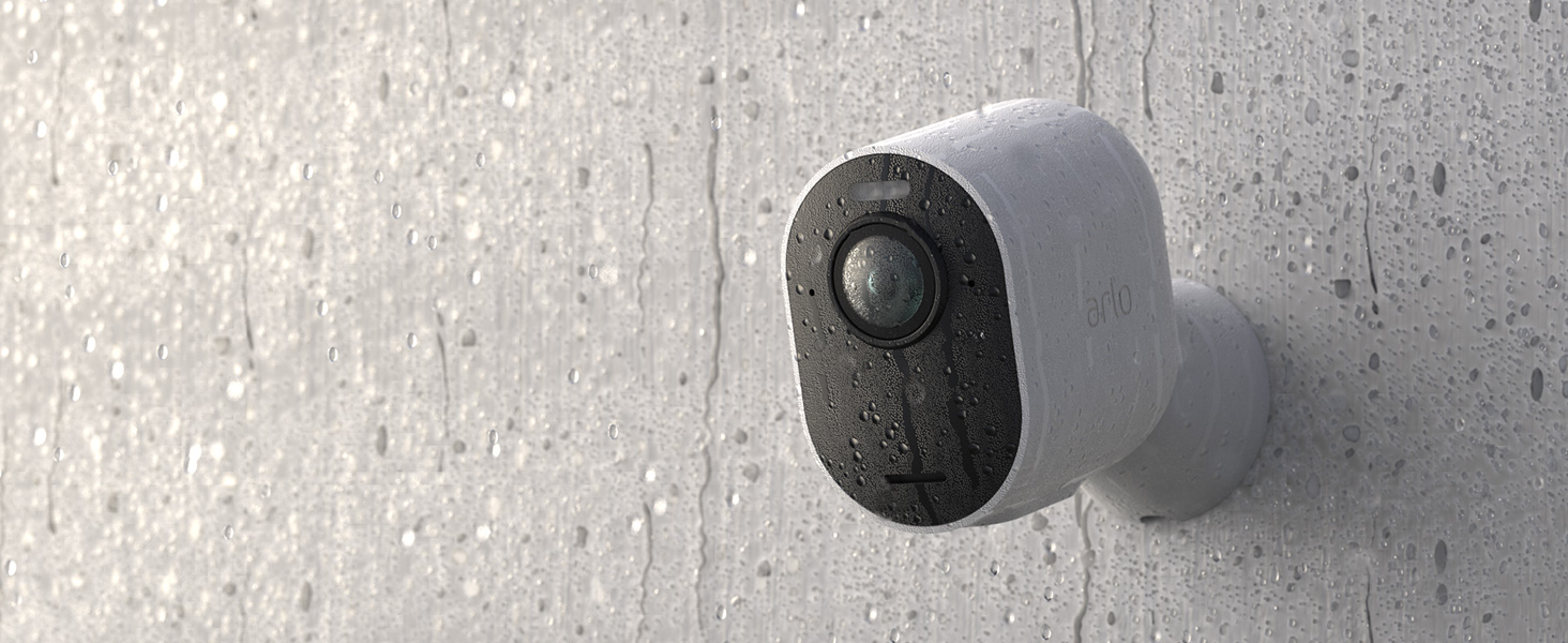 outdoor home security camera system 4K CCTV wireless smart home battery powered HDR weather resistan