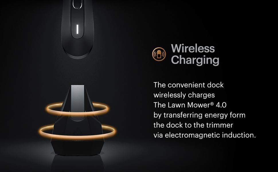 manscaped lawn mower 4 wireless charging trimmer