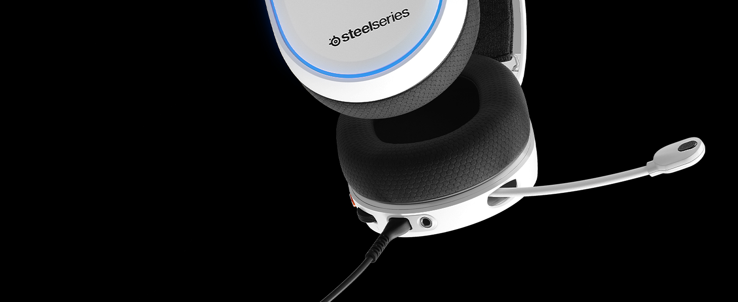 SteelSeries Arctis 5, Gaming Headset, RGB Illumination, DTS Headphone X v2.0 Surround for PC and PS4