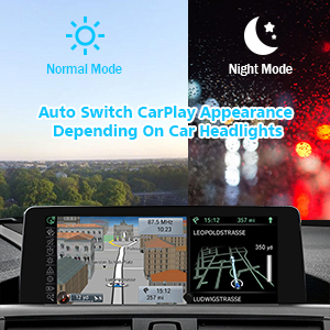Automatically recognize car headlights to switch between day and night modes