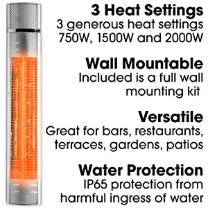 3 Heating Settings