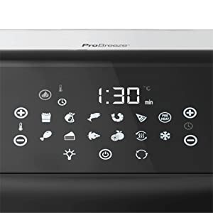 Pro Breeze Air Fryer Airfryer rotisserie dehydrator 12 Litres XL Large Oil Free Fryer deep fat