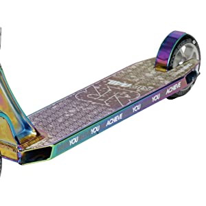 stunt scooter riprail trick pro spin jump kick push kids 360 freestyle boys girls jet fuel neochrome