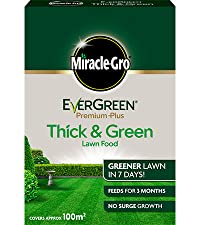 Miracle-Gro EverGreen Premium Plus Thick & Green Lawn Food