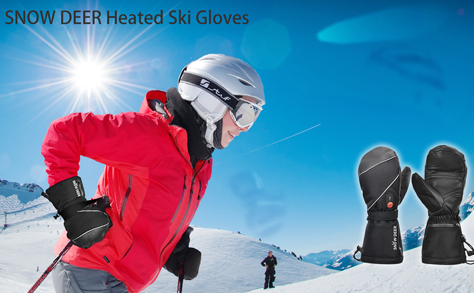Heated Ski Gloves
