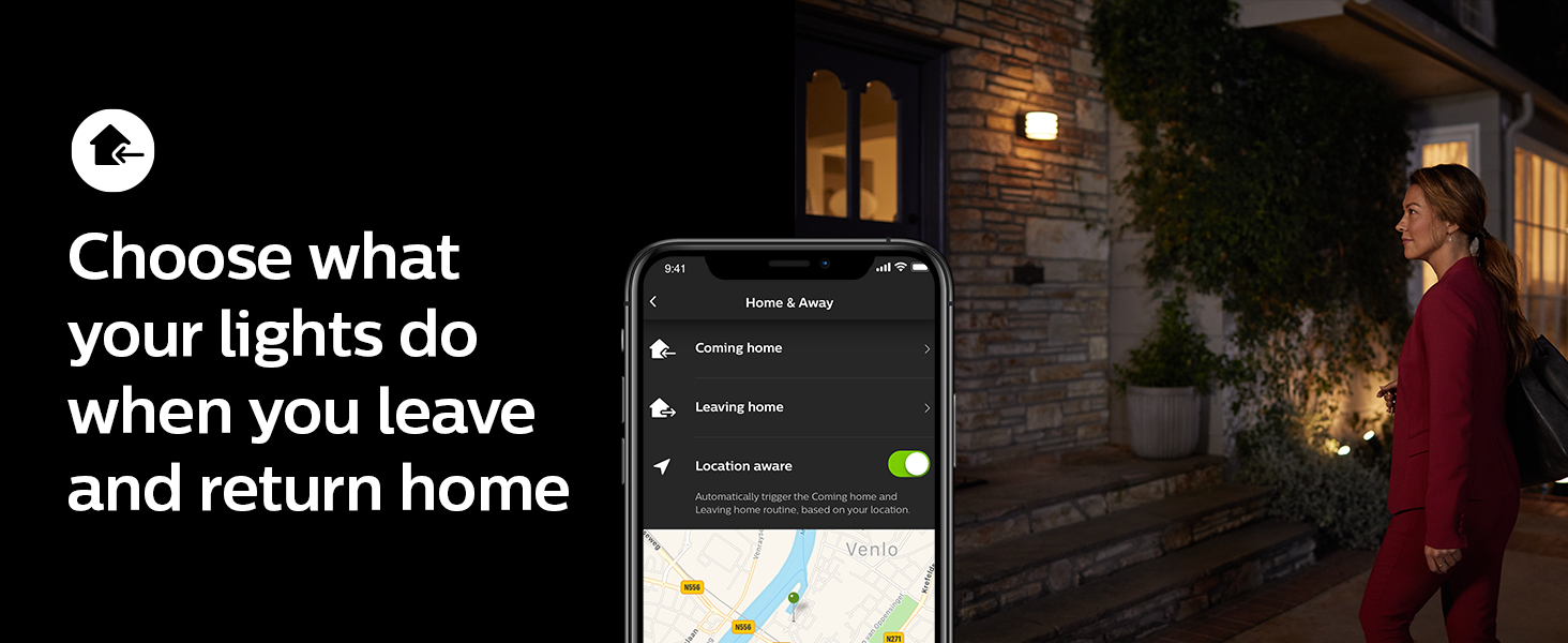 choose what lights do when you leave home