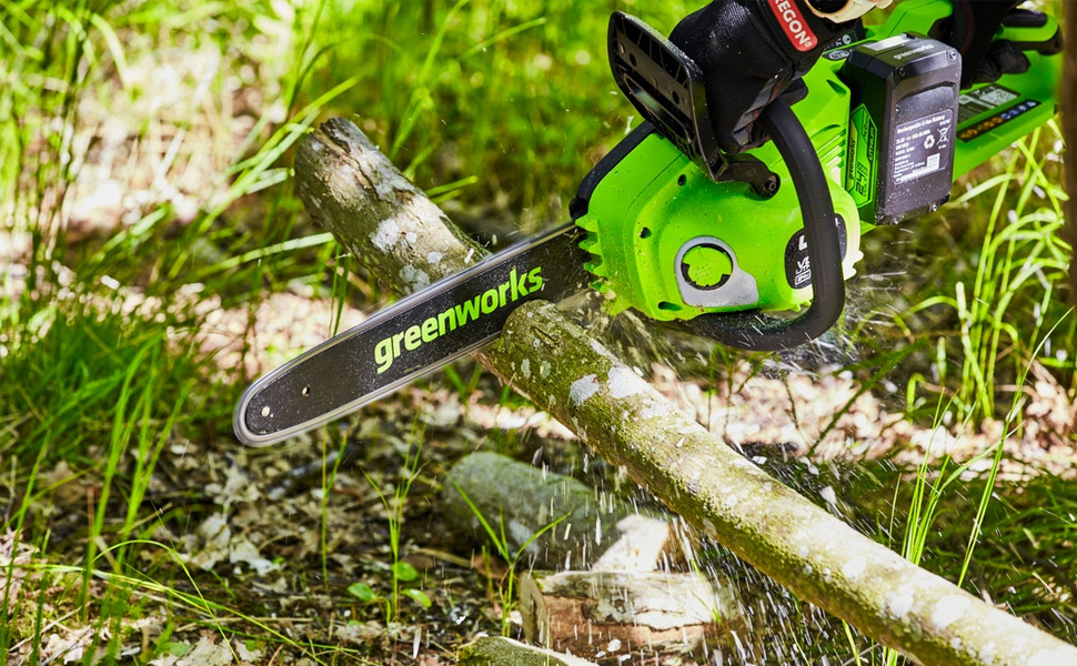 GREENWORKS 24V CHAINSAW garden tools power tools gardening