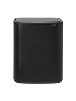 large kitchen bin; kitchen bins recycling; removable bucket bins; large kitchen bins; brabantia bins