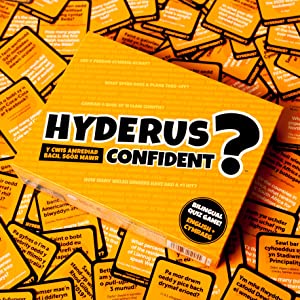 hyderus confident welsh gift cymraeg wales rugby books games trivia history cymru family bilingual