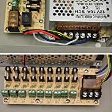 Power cord connection port