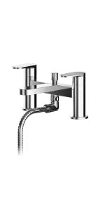 bath,filler,lever,tap,brassware,brass,ware,ceramic,taps,shower,kit,hose,tub,chrome,round