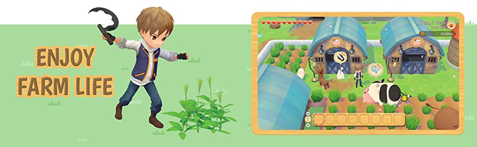 STORY OF SEASONS;Pioneers of Olive Town;farm sim;life sim;Olive Town;Switch game