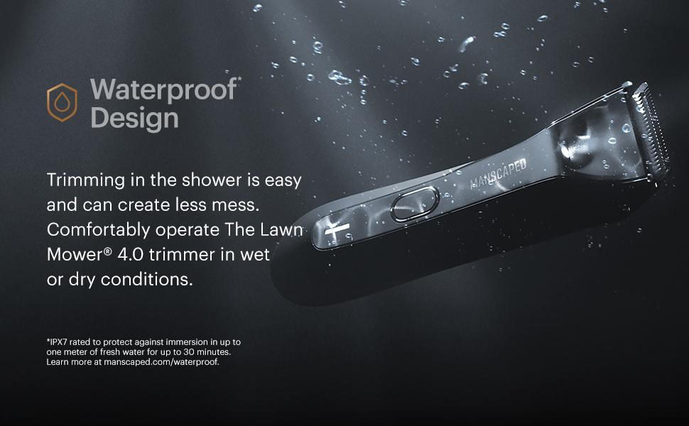 manscaped lawn mower 4 waterproof design trimming