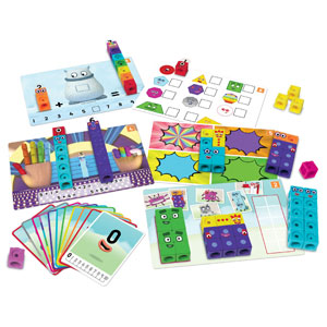 MathLink Cubes Numberblocks 1-10 Activity Set out of the box