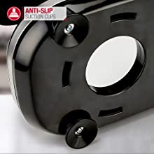 Anti-slip suction feet mixer
