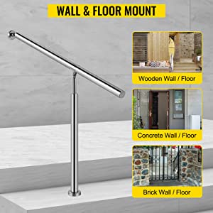 stainless steel handrail