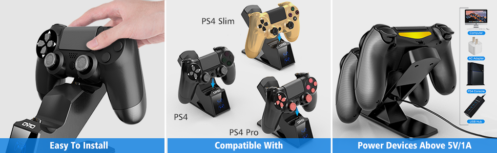 playstation 4 controller charging station 