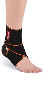 ankle brace orange