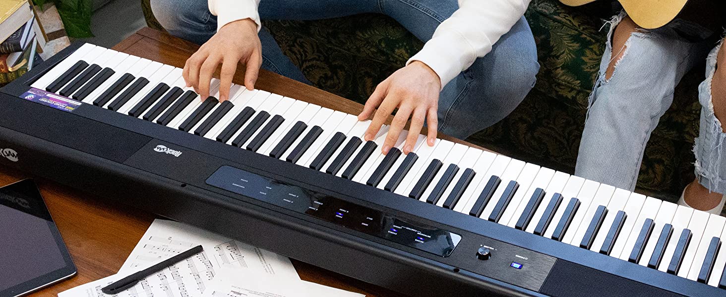 88 key piano keyboard
