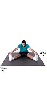 Exercise mat XXL