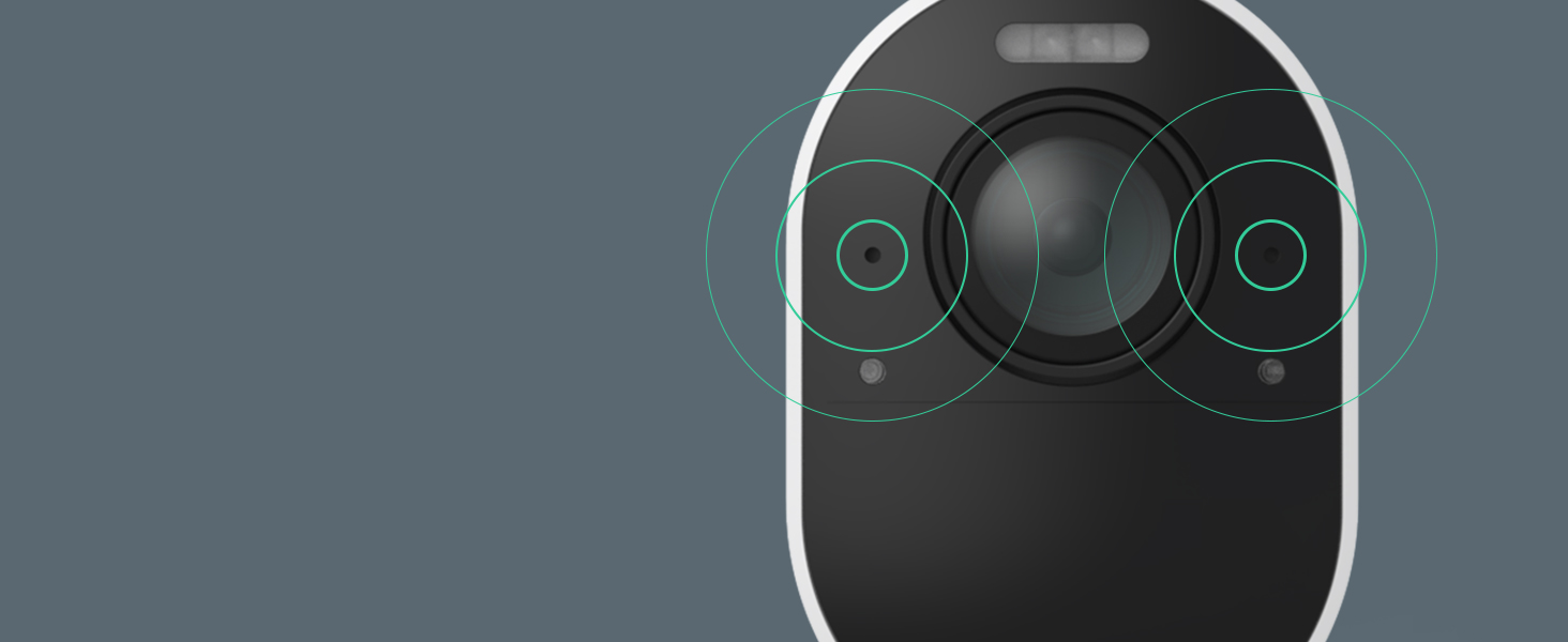 outdoor home security camera system 4K CCTV wireless smart home battery powered HDR weather resistan