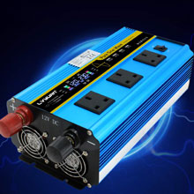 2500W /5000W Peak Power Inverter Pure sine wave DC 12V to 230V 240V AC Car Converter