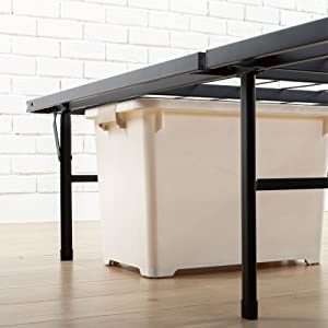 Zinus SmartBase folding bed underbed storage