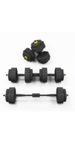 sogesfurniture Adjustable Dumbbells Set,25KG Dumbbell