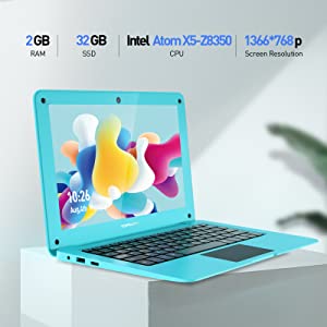 Windows 10 Laptop PC Mini Computer Notebook