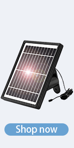 WONGKUO Solar Panel Wireless Outdoor Security Camera