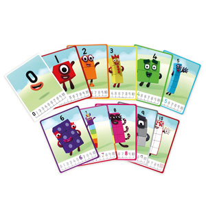 MathLink Cubes Numberblocks 1-10 Activity Set full cards