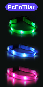 light up dog collar small dogs