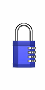 4 digit combination padlock outdoor locks outside external waterproof weatherproof code padlock