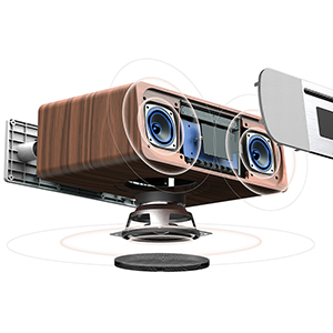 LEMEGA M5P Music System CD Player Internet DAB Radio USB Charging Headphone-Out