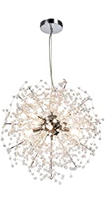 Fireworks Crystal Ceiling Light