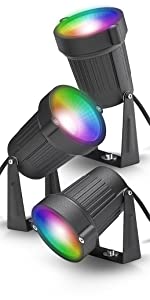 outdoor spot light 3-pack