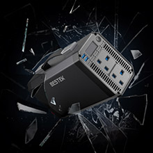 Solid aluminium Alloy housing