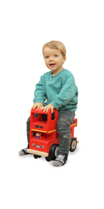 bus ride on, wooden bus, plastic free, indigo jamm