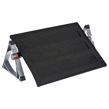 tririte adjustable footrest by Posturite, footrest for desk, footrest office, footrest under desk