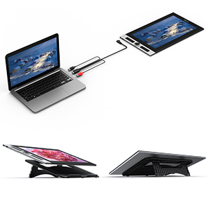 connection and pen stand