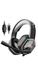EKSA E1000 Gray Gaming Headset